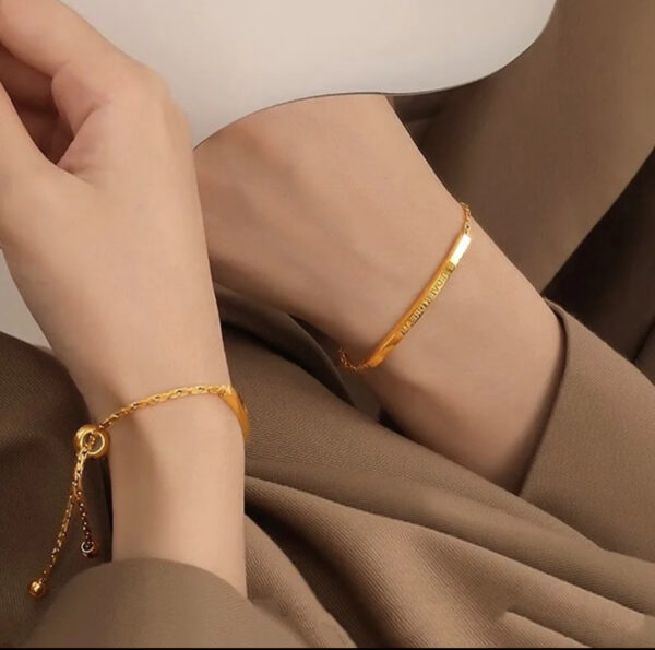 1002 Gold Plated Bracelet - Image 3