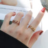 1000 Gold Plated Ring