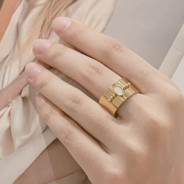 1006 Gold Plated Ring - Image 3