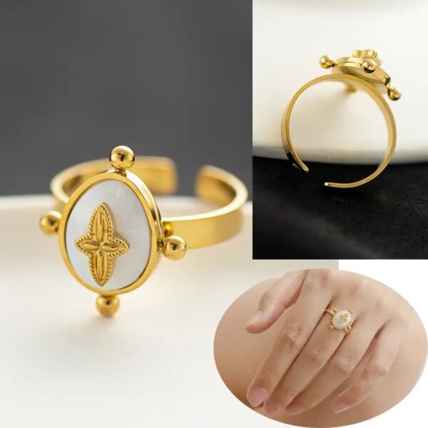 1008 Gold Plated Ring - Image 2