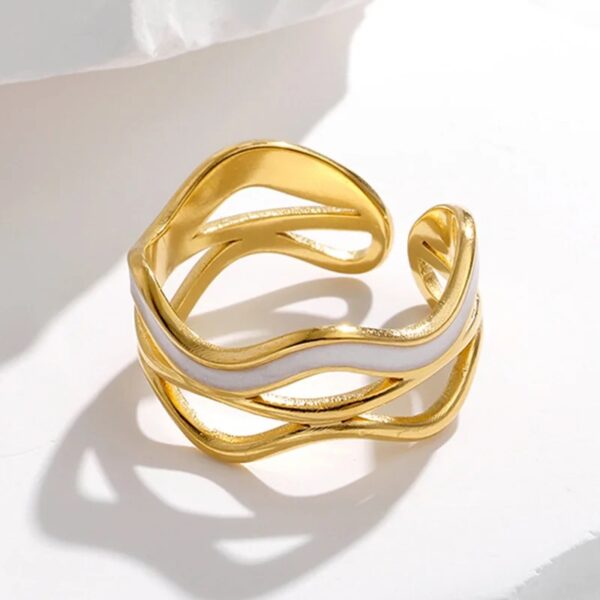 1007 Gold Plated Ring - Image 3