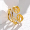 1007 Gold Plated Ring