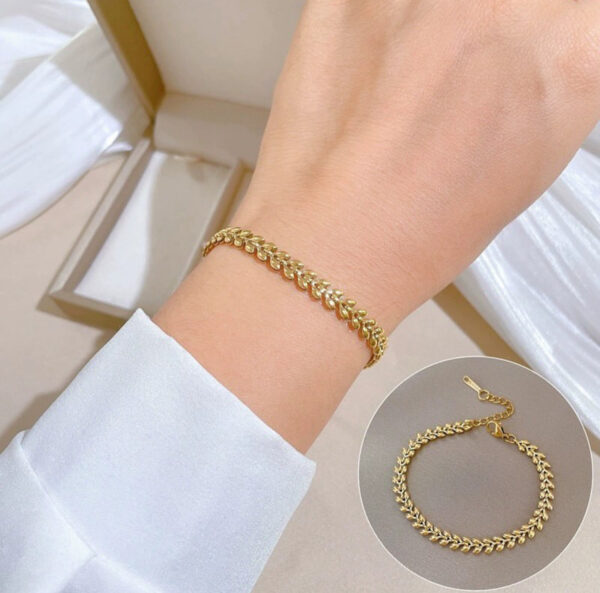 1014 Gold Plated Bracelet - Image 2