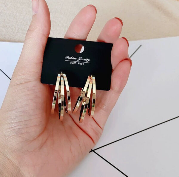 1018 Gold Plated Earrings