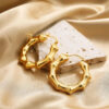 1036 Gold Plated Earrings
