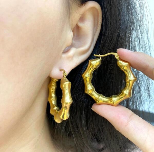 1036 Gold Plated Earrings - Image 7