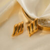 1034 Gold Plated Earrings