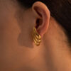 1034 Gold Plated Earrings