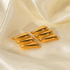 1034 Gold Plated Earrings