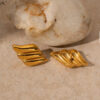 1034 Gold Plated Earrings