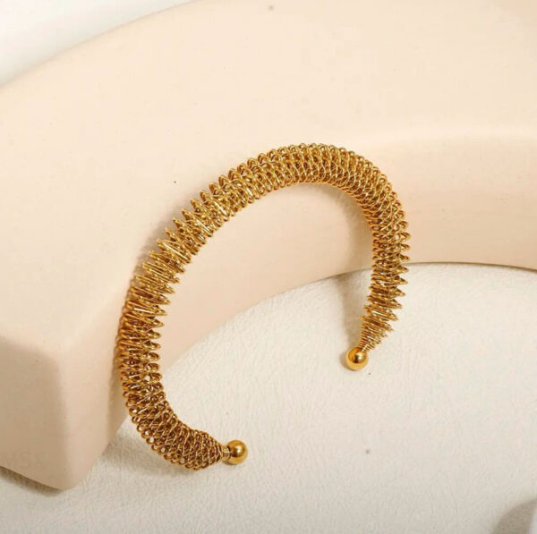 1032 Gold Plated Bangle - Image 3