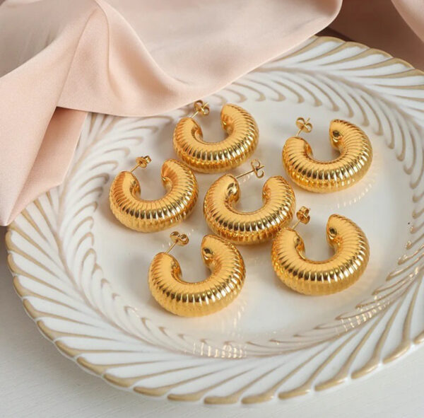 1030 Gold Plated Earrings