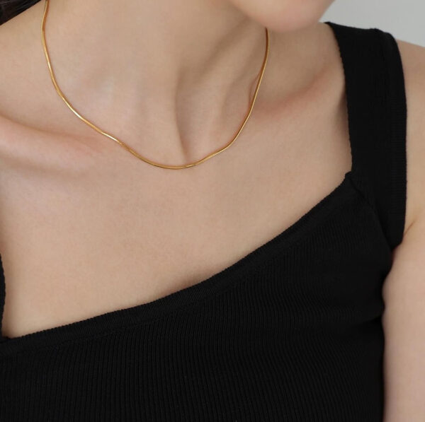 1027 Gold Plated Necklace - Image 3