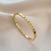 1025 Gold Plated Bangle