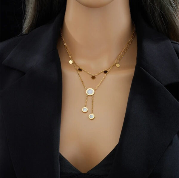 1009 Gold Plated Necklace - Image 4