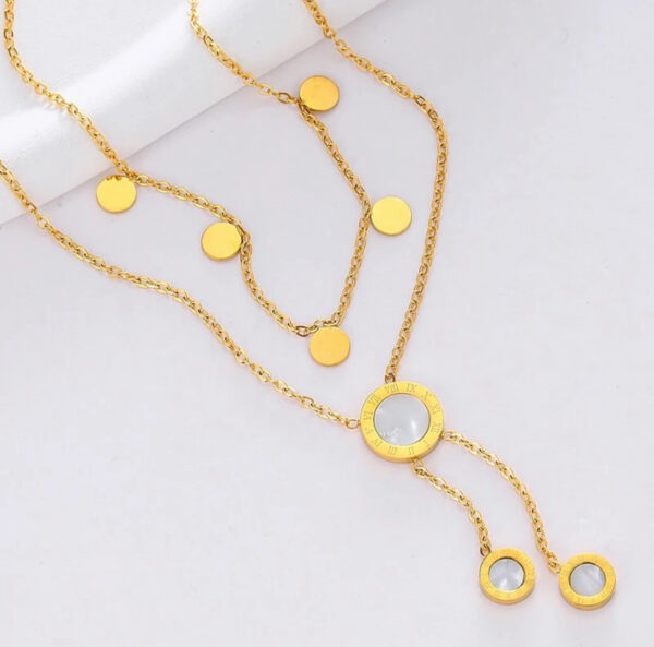 1009 Gold Plated Necklace - Image 5