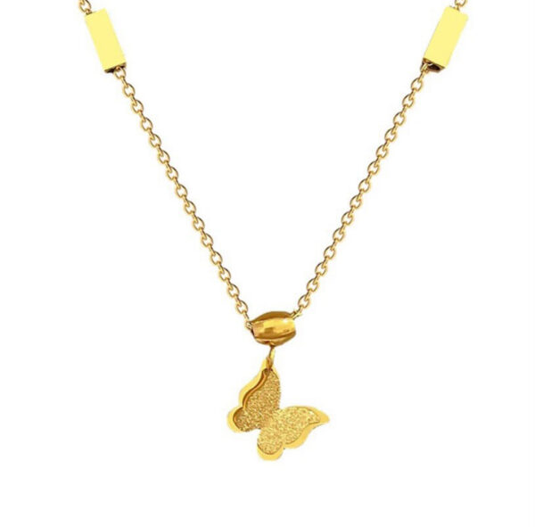 1021 Gold Plated Necklace - Image 3