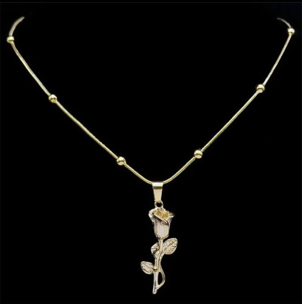 1038 Gold Plated Necklace - Image 2