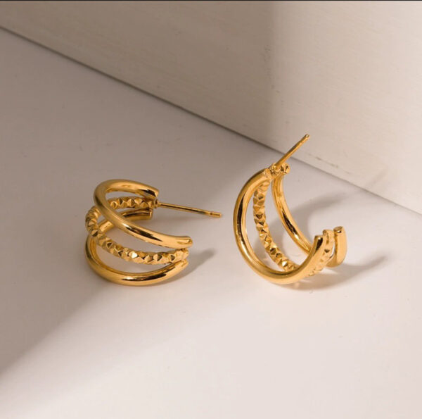 1039 Gold Plated Earrings