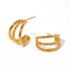 1039 Gold Plated Earrings