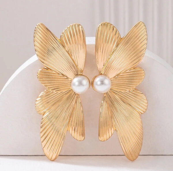 1040 Gold Plated Earrings - Image 2