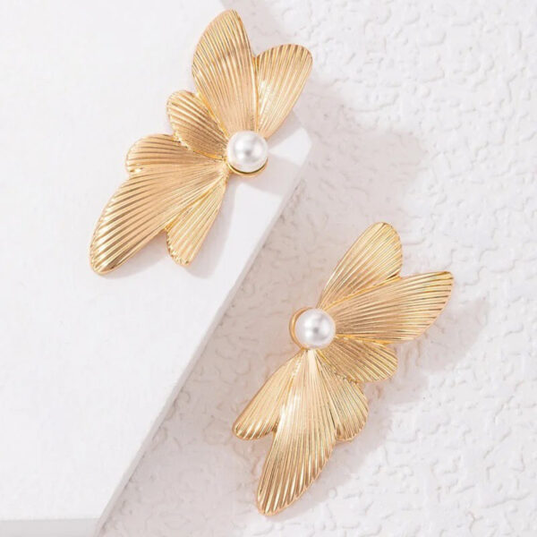 1040 Gold Plated Earrings - Image 6