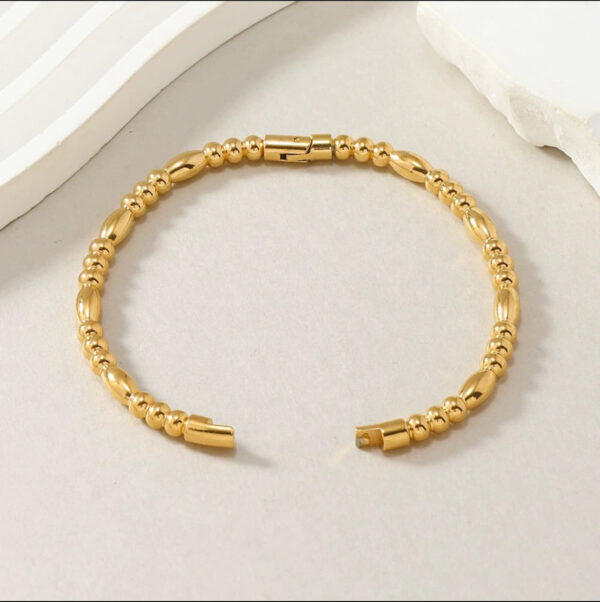 1043 Gold Plated Bangle - Image 6