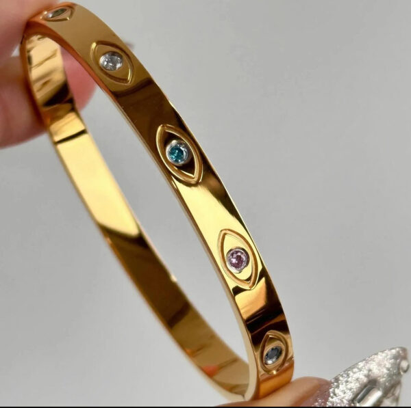 1044 Gold Plated Bangle