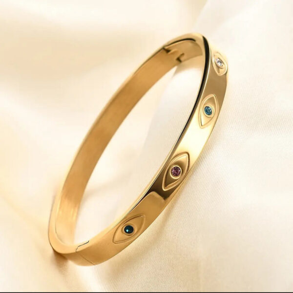 1044 Gold Plated Bangle - Image 2