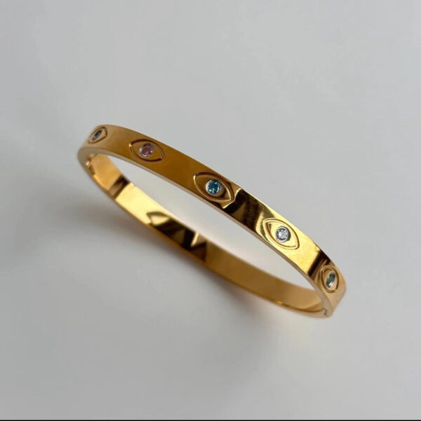 1044 Gold Plated Bangle - Image 3