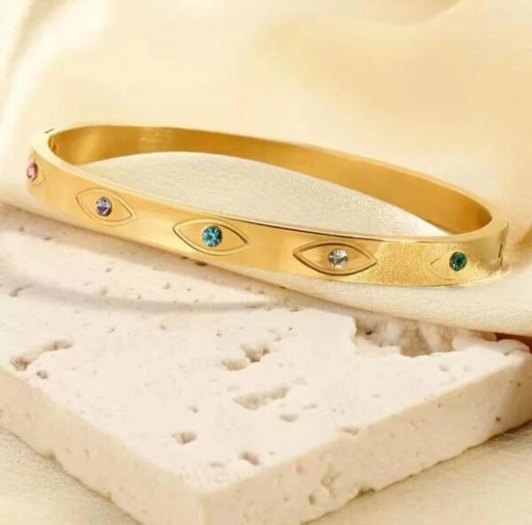 1044 Gold Plated Bangle - Image 4