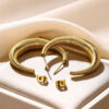 1045 Gold Plated Earrings