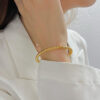 1049 Gold Plated Bangle