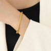 1049 Gold Plated Bangle