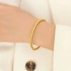 1049 Gold Plated Bangle