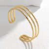 1051 Gold Plated Bangle