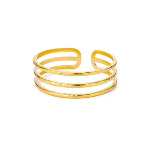 1051 Gold Plated Bangle - Image 7