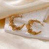 1052 Gold Plated Earrings