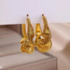 1052 Gold Plated Earrings
