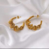 1052 Gold Plated Earrings