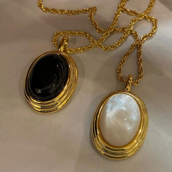 1053 Gold Plated Necklace - Image 4