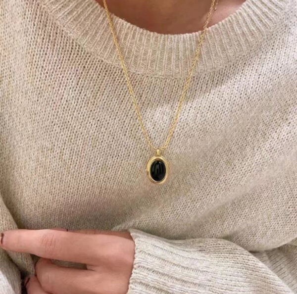 1053 Gold Plated Necklace - Image 5