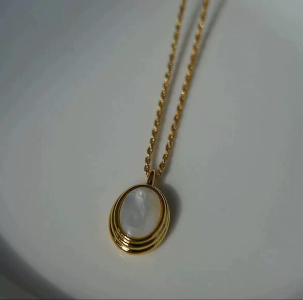 1053 Gold Plated Necklace - Image 8