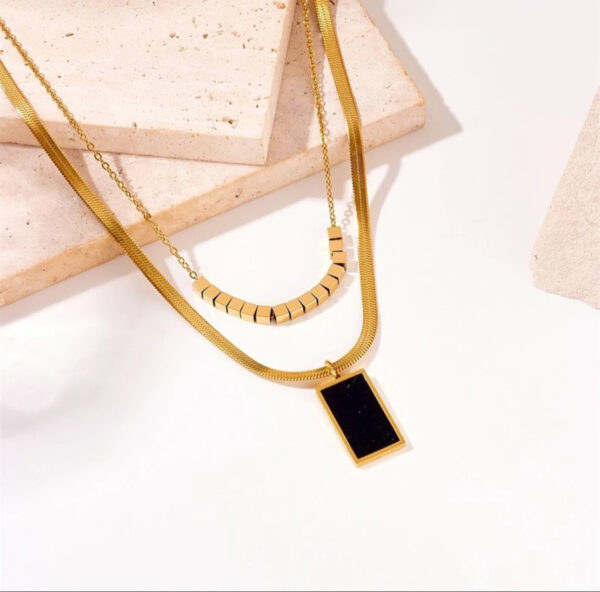 1056 Gold Plated Necklace - Image 2