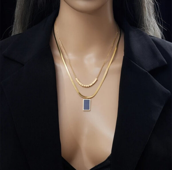 1056 Gold Plated Necklace - Image 3