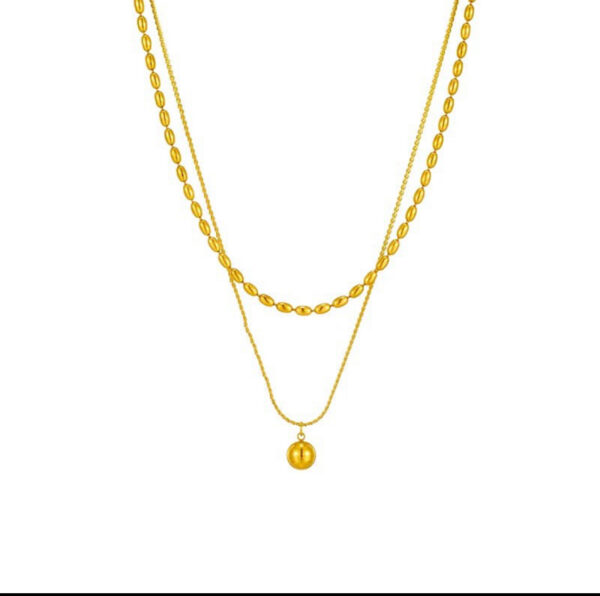 1059 Gold Plated Necklace - Image 5