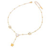 1068 Gold Plated Necklace