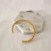 1066 Gold Plated Bangle