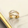 1071 Gold Plated Ring