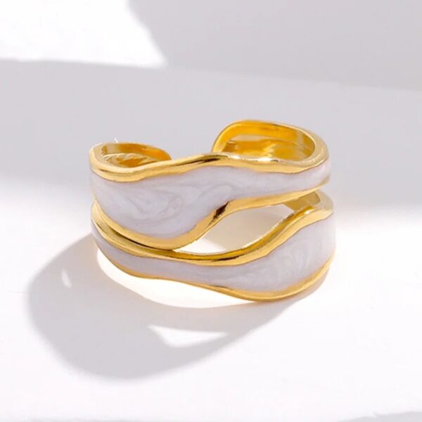 1071 Gold Plated Ring - Image 2